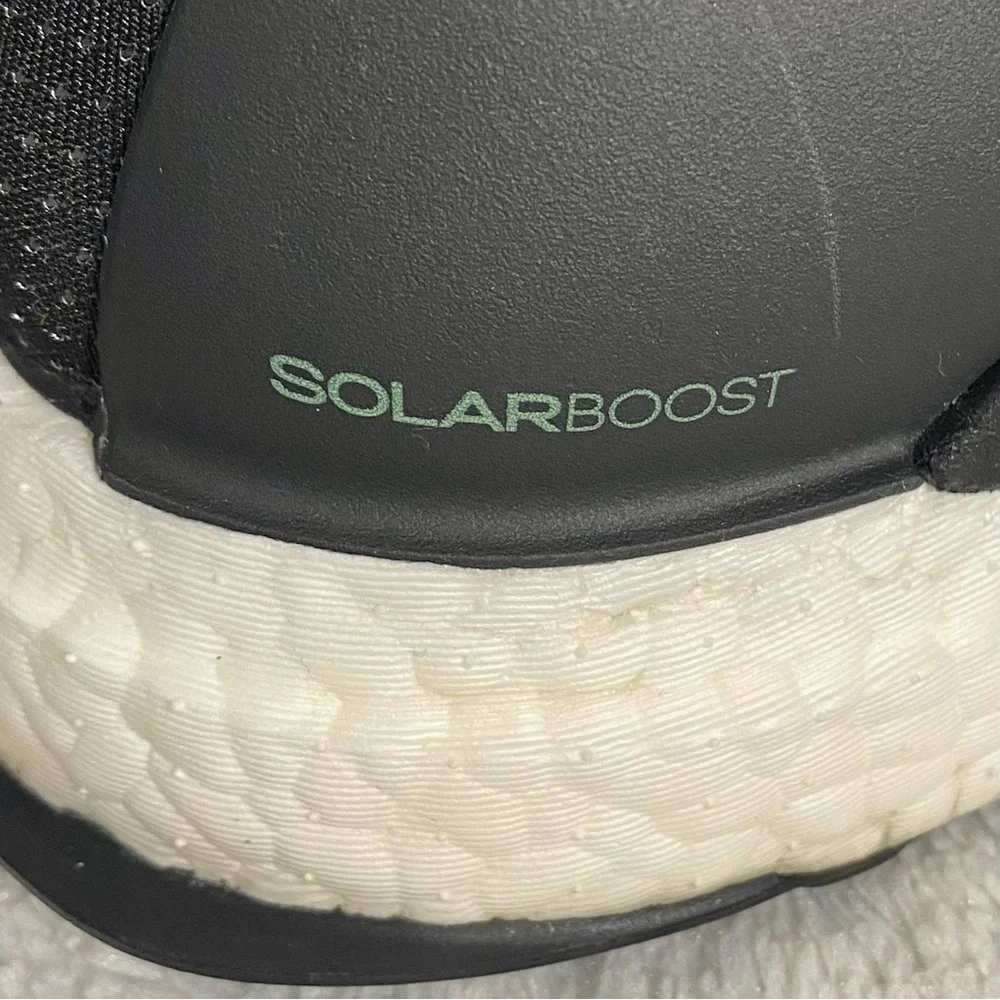 Adidas SolarBoost 19 Black White Running Shoes Men’s Size 13 - Picture 11 of 12